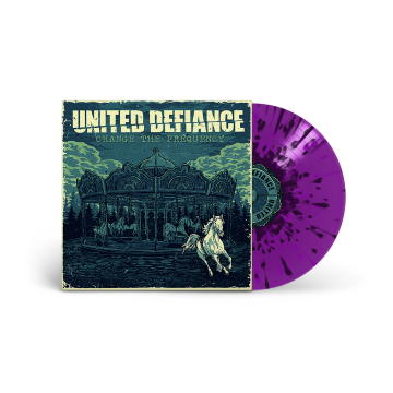 UD LP splatter purple